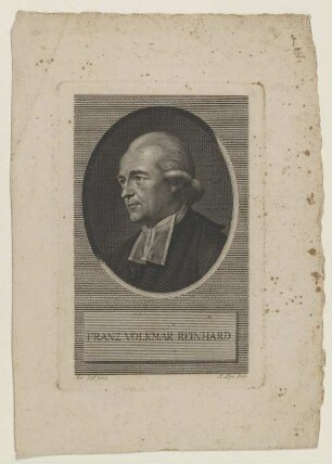 Bildnis des Franz Volkmar Reinhard