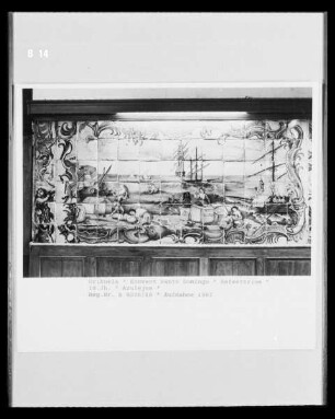 Hafen mit Schiffen