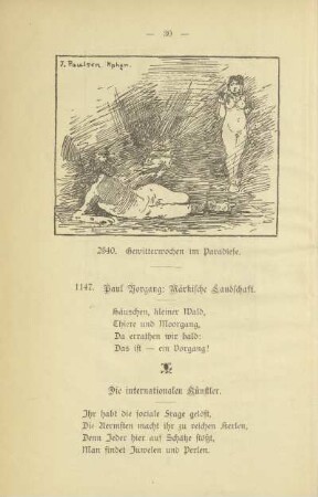 Die internationalen Künstler
