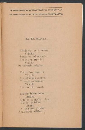 En el monte