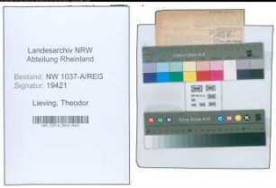 Entnazifizierung Theodor Lieving , geb. 00.00.0000 ()