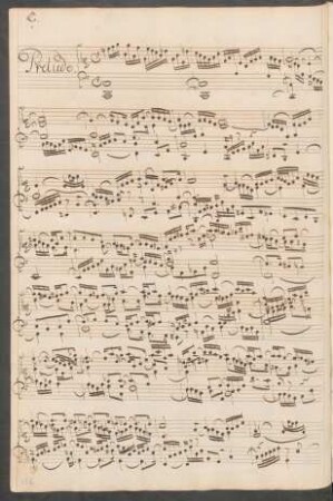 Präludien und Fugen; cemb; C-Dur; BWV 870