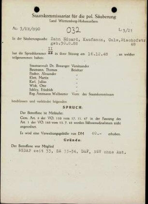 Zahn, Eduard