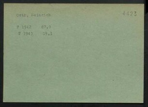 Orth, Heinrich