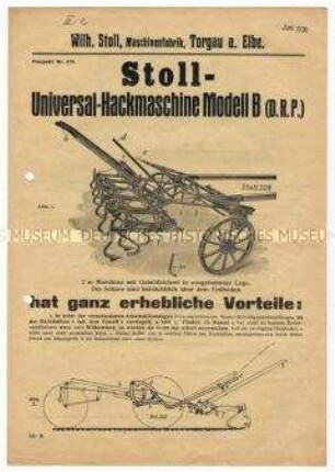 Universal-Hackmaschine Modell B