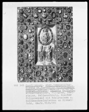 Madonna mit dem Christuskind und zwei Bischöfen
