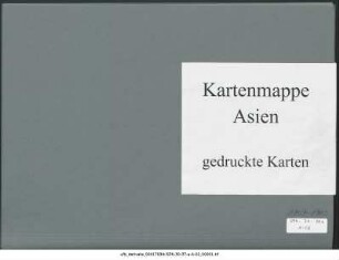 Vorderindien ganz, Indexkarten Landesvermessung : 1909-1910 : Kartensammlung