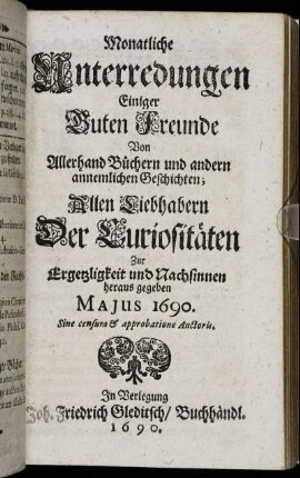 MAJUS 1690.