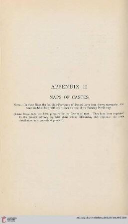 334-343 Appendix II: Maps of Caste