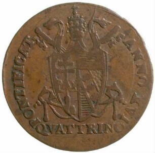 Münze, Quattrino, 1816