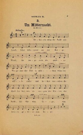 Drei leichte Terzetten : für 3 Frauenstimmen (Solostimmen oder Chor) mit Begl. d. Pianoforte ; op. 145