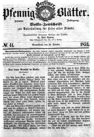 Nr. 44, Sonnabend, den 29. Oktober