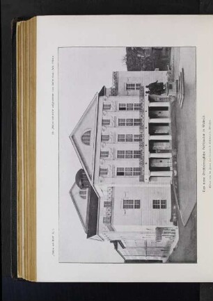 Das neue Großherzogliche Hoftheater in Weimar