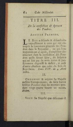 Titre III.