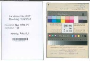 Entnazifizierung Friedrich Koenig , geb. 11.08.1909 (Telegrafenbauhandwerker)