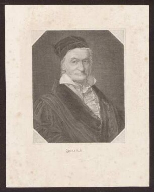 Gauß, Carl Friedrich