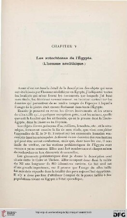 Chapitre V: Les autochtones de l'Égypte