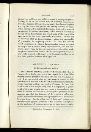 Appendix I. [bis] Appendix III.
