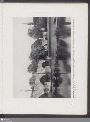 Ochsenfurt. Mainbrücke, 1515-16 von dem Würzburger Dombaumeister Hans Bock und dem Steinmetzen Hans Sparr
