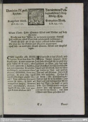 Dominica IV. post Epiphan.