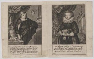Bildnisse des Josephus Furtenbachus und seiner Schwester Helenae Furtenbachiae