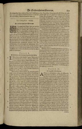 Titulus VIII. De Exheredatione liberorum. - Titulus XI. De Legitima liberorum.