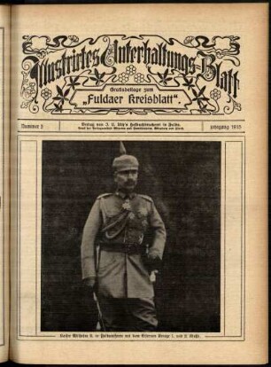 Ausgabe vom Sonntag, den 31. Januar 1915.
