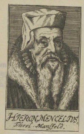 Bildnis des Hieronymus Mencelivs