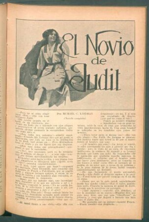El novio de Judit : (Novela completa)