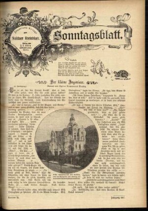 Ausgabe vom Sonntag, den 23. Juni 1907.