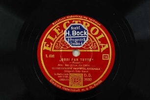 "Cosi fan tutte" 1. Akt : Arie: Der Odem der Liebe... / Mozart
