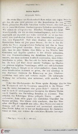 Drittes Kapitel: Allegorische Bilder