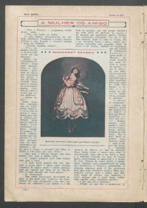 Margaret Severn : Bailarina americana célebre pela sua beleza e encanto