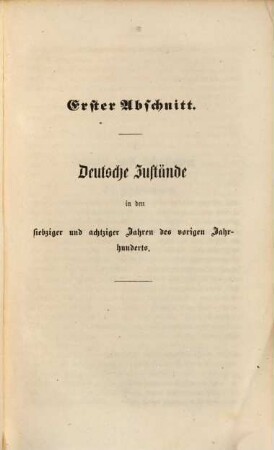 Die politische Literatur der Deutschen im achtzehnten Jahrhundert. 3
