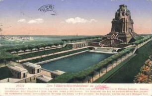 Das Völkerschlachtdenkmal zu Leipzig