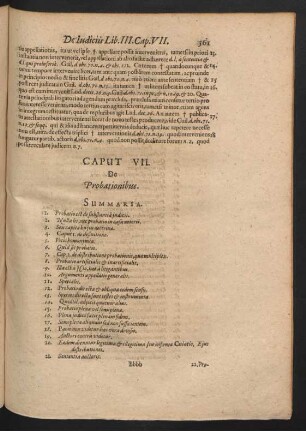 Caput VII. De probationibus.