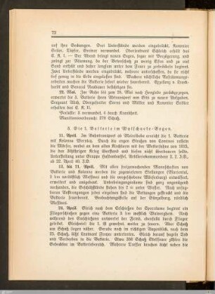 3. Die 1. Batterie im Wytschaete-Bogen