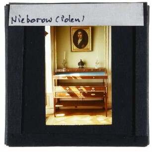 Nieborów, Schloss Nieborów : Grüner Studiersaal
