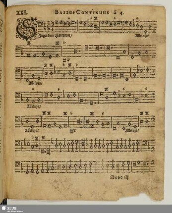 XXI. Singet dem Herrn ein neues Lied