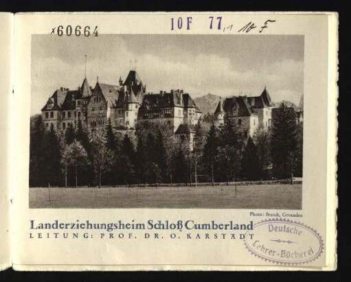 Landerziehungsheim Schloß Cumberland, Gmunden Oberösterreich