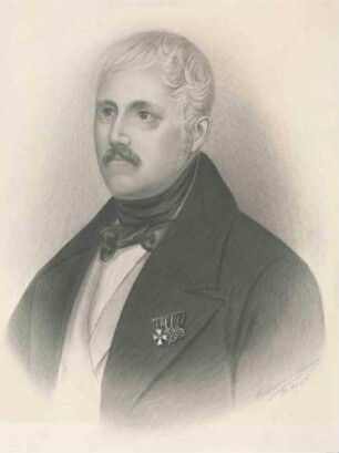 Prinz Ludwig (Louis) von Hohenlohe-Langenburg, Oberst und Kommandeur des Regiments, Brustbild