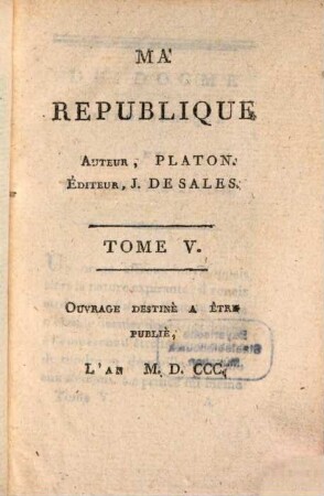 Ma Republique, 5