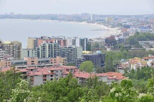 Nessebar - Feriengebiet "Sonnenstrand" : Aufgenommen am 19. Mai 2011 im Feriengebiet "Sonnenstrand" an der bulgarischen Schwarzmeerküste bei Nessebar