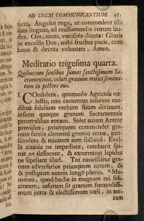 161-165, Meditatio trigesima quarta