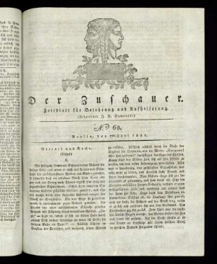 No. 68 - 7. Juni 1821