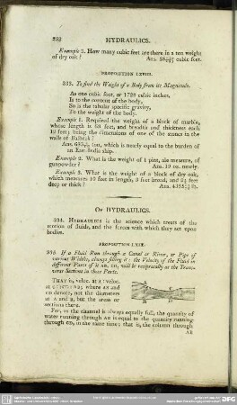 Of Hydraulics