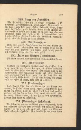 253. Pflaumensuppe (getrocknete).