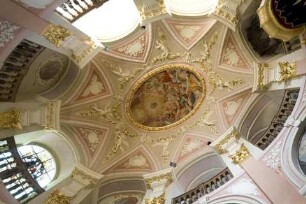 Katholische Kirche Mariä Himmelfahrt und Sankt Maria Magdalena, Maria Kulm, Tschechische Republik