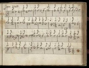 Courante. Sarabande