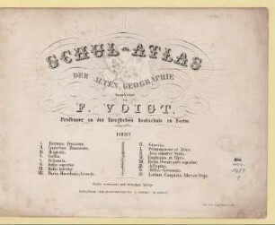 Schul-Atlas der alten Geographie